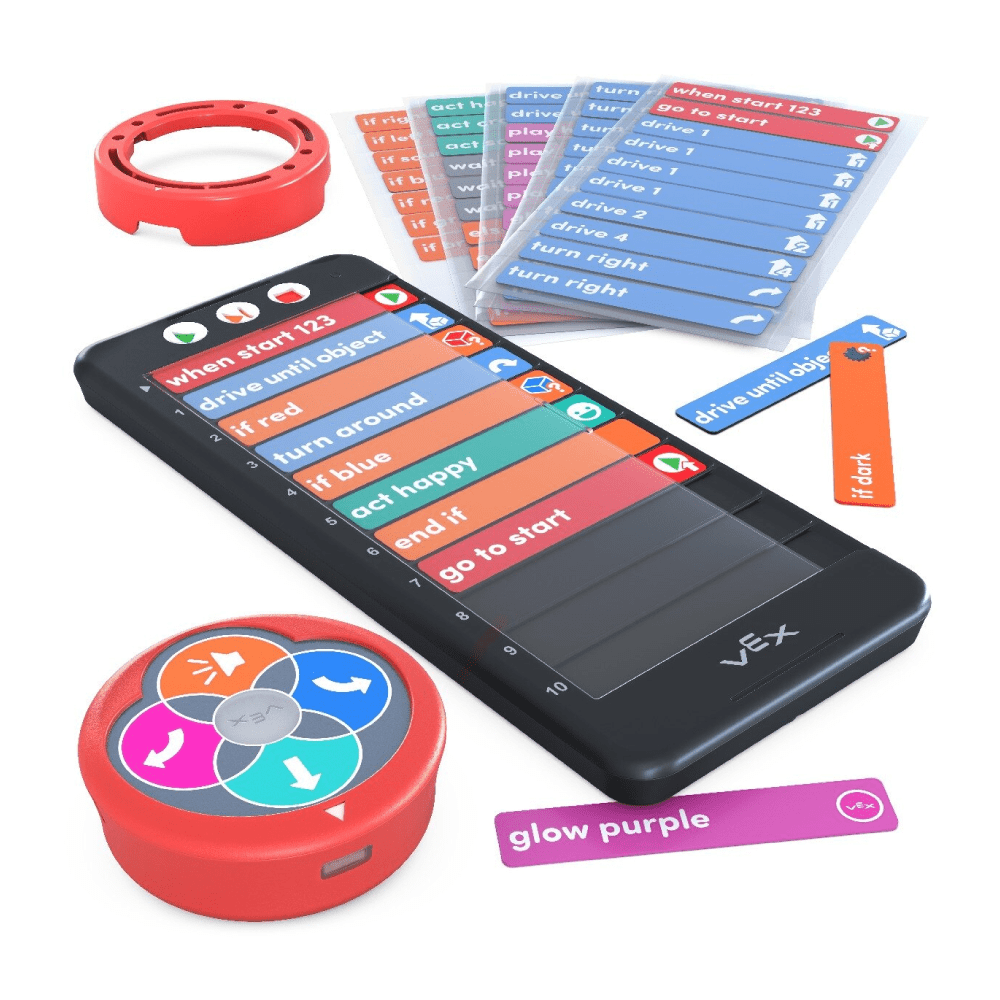 248-7611 123 Robot & Coder Bundle (Red)