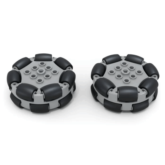 228-2536 200mm Travel Omni-Directional Wheel (2-pack)
